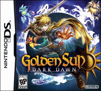 黄金太阳DS北美版卡带封面